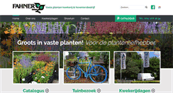 Desktop Screenshot of fahner-vasteplanten.nl