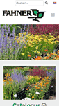 Mobile Screenshot of fahner-vasteplanten.nl